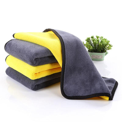 Soft Microfiber Cleaning Car Drying Towel / Cloth for Tesla Model S, Model X and Model 3 - TAPTES