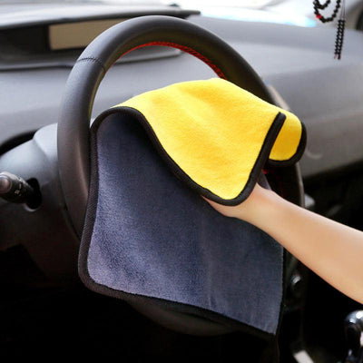 Soft Microfiber Cleaning Car Drying Towel / Cloth for Tesla Model S, Model X and Model 3 - TAPTES