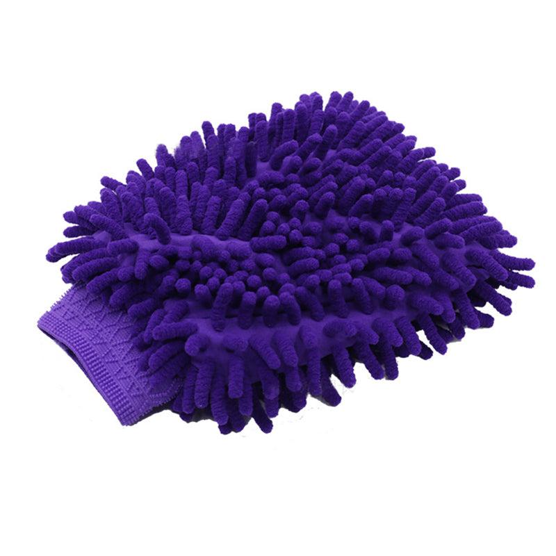 Premium Chenille Car Wash Glove soft Microfiber Coral Velvet for Model 3, Model X, Model S - TAPTES