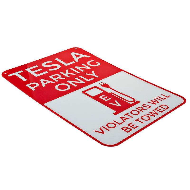 Tesla Parking Only Parking Poster Sign for Tesla Model S X 3 - TAPTES