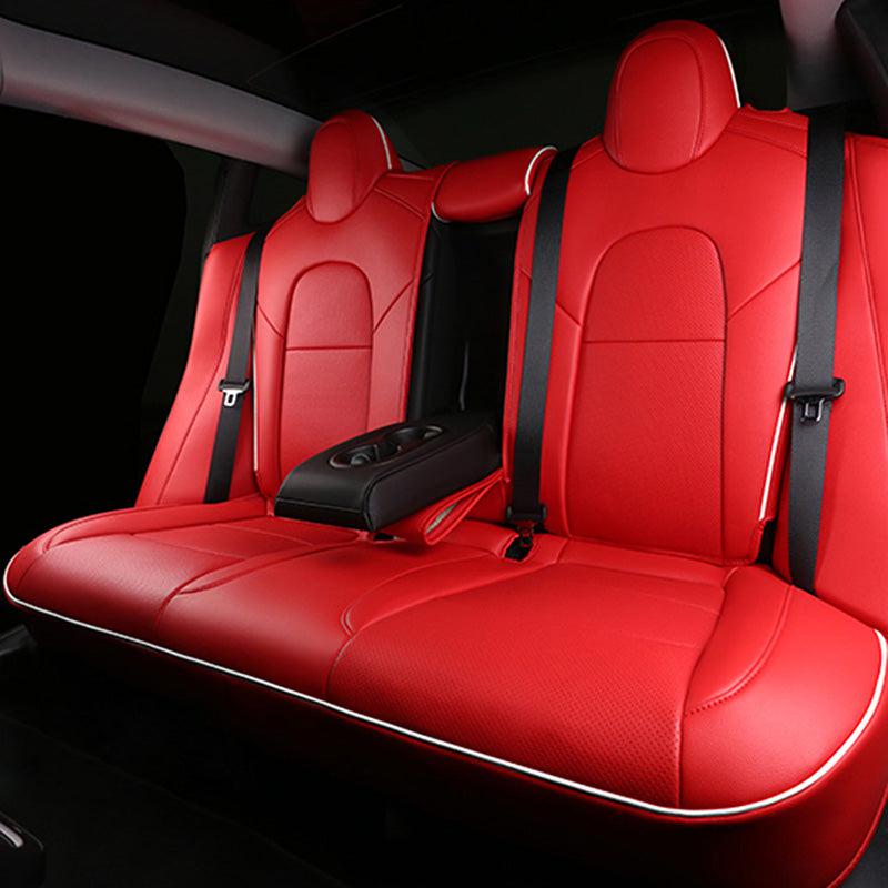 TAPTES Tesla Model 3 Leather Rear Seat Covers, 100% Tesla OEM